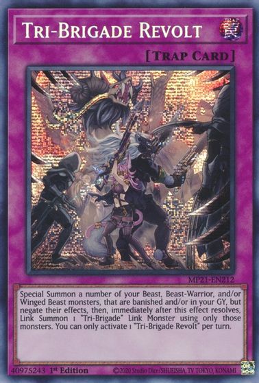 Révolte Tribrigade [MP21-FR212] Prismatic Secret Rare