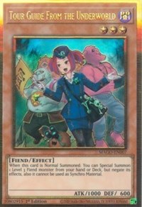Guide des Enfers (Illustration alternative) [MAGO-FR007] Gold Rare