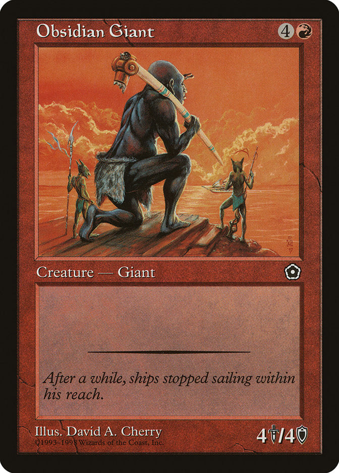 Géant d'obsidienne [Portal Second Age]
