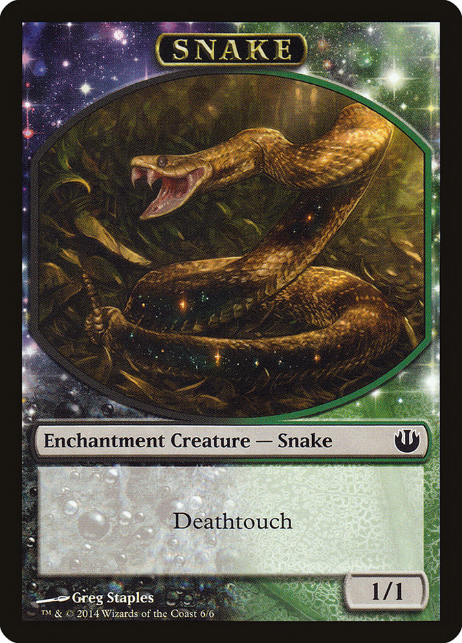 Jeton Serpent [Jetons du périple vers Nyx]