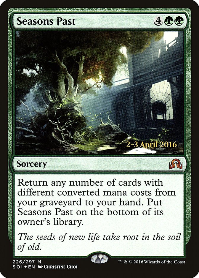 Saisons passées [Promos d'Avant-première Ténèbres sur Innistrad]