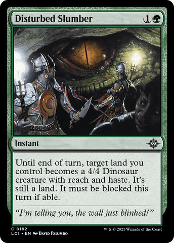 Sueño perturbado [Las cavernas perdidas de Ixalan]