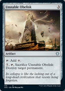 Obélisque instable [Innistrad: Commander Chasse de minuit]