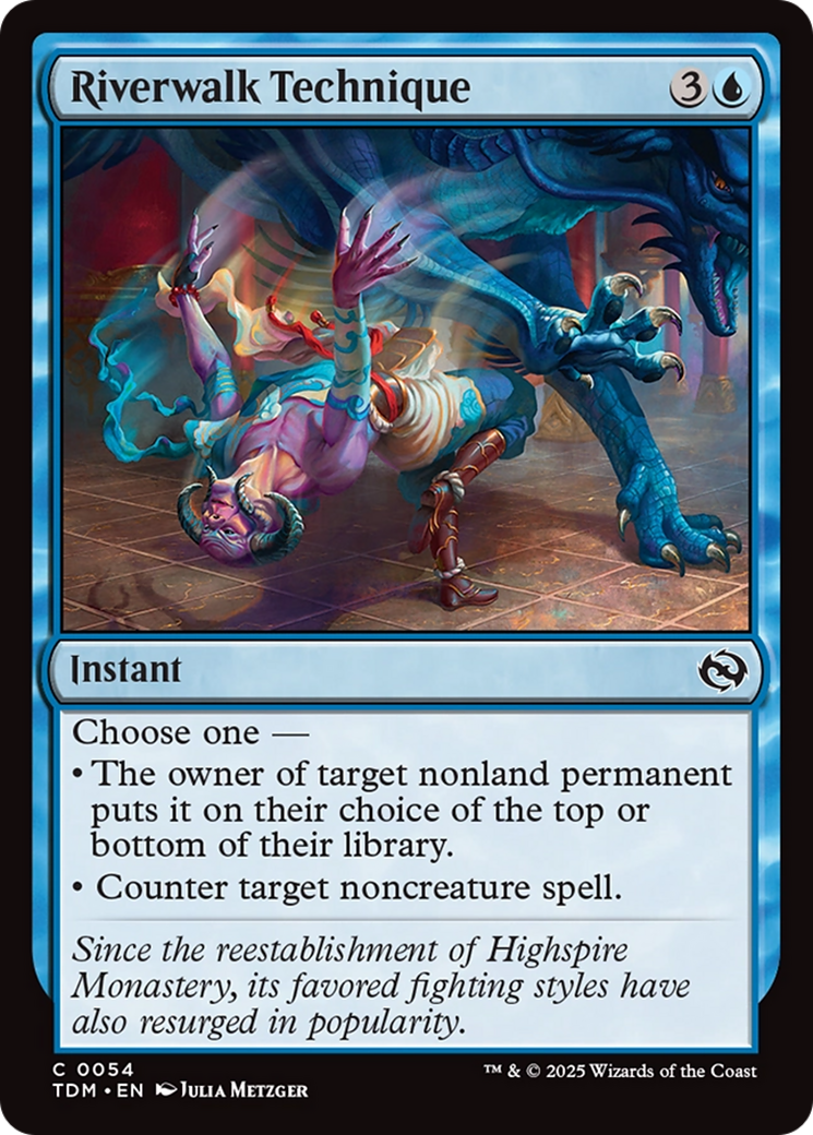 Technique du chemin de la rivière [Tarkir : Rafale draconique]