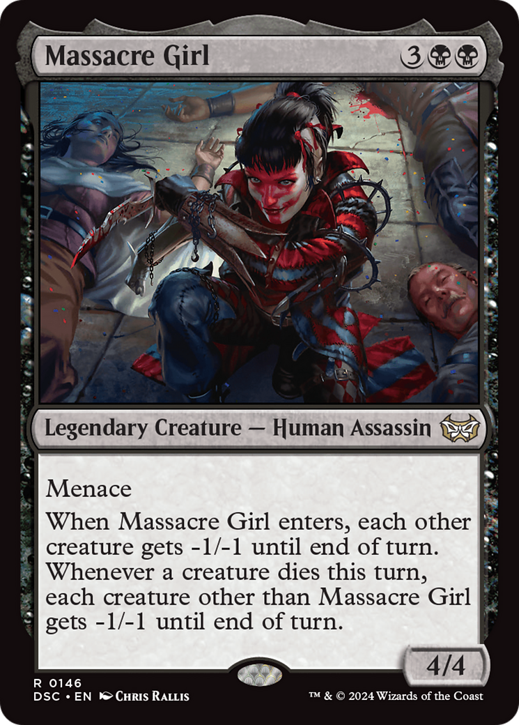 Fille du massacre [Duskmourn : Commandante de la maison de l'horreur]