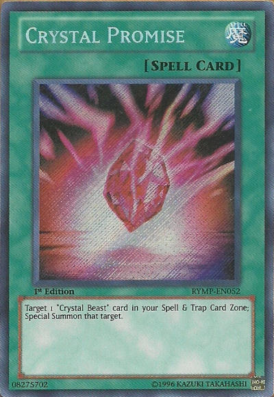 Crystal Promise [RYMP-FR052] Secret Rare