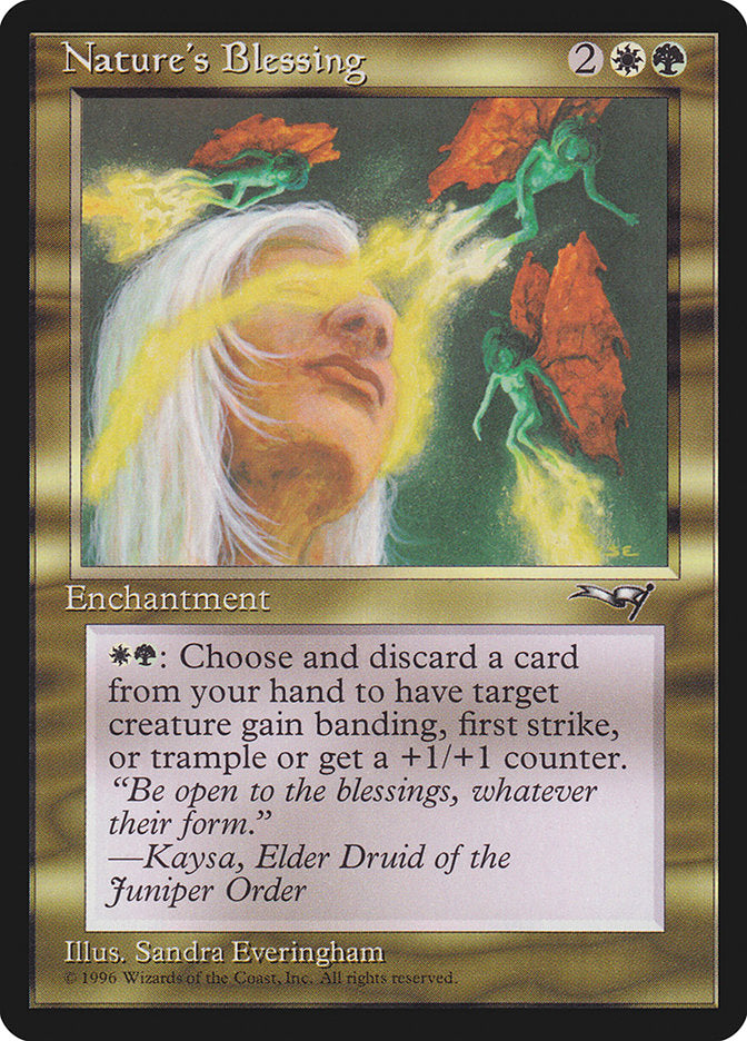 Bénédiction de la Nature [Alliances]