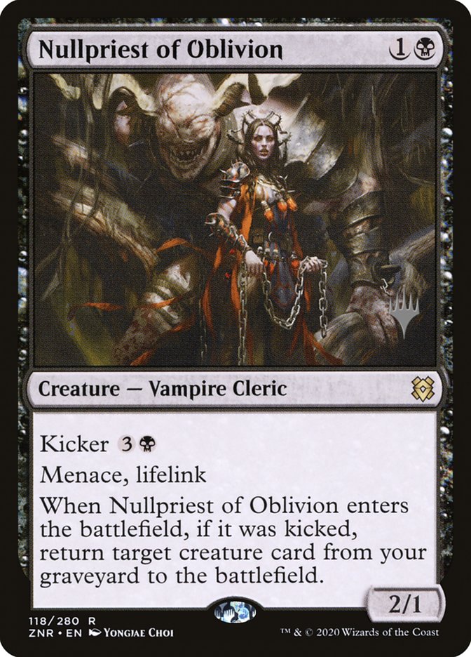 Nullprêtre de l'Oubli (Promo Pack) [Promos Zendikar Rising]