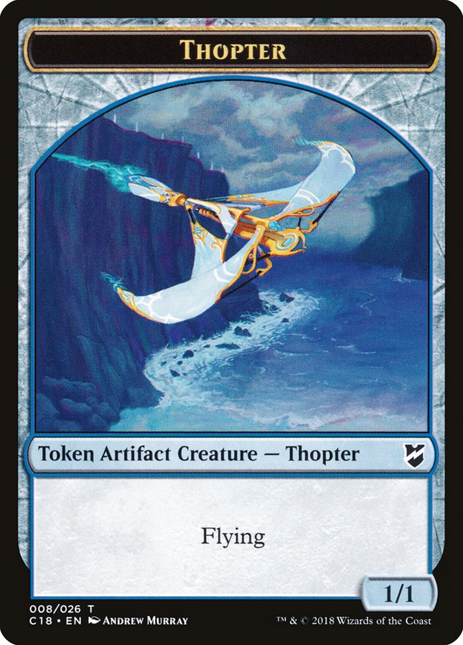 Jeton Thopter (008/026) [Jetons Commander 2018]