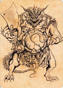 Thrakkus el Carnicero Carta de Arte [Commander Legends: Battle for Baldur's Gate Art Series]