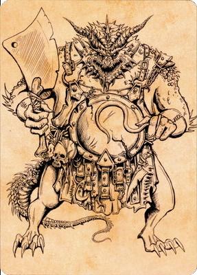 Thrakkus el Carnicero Carta de Arte [Commander Legends: Battle for Baldur's Gate Art Series]