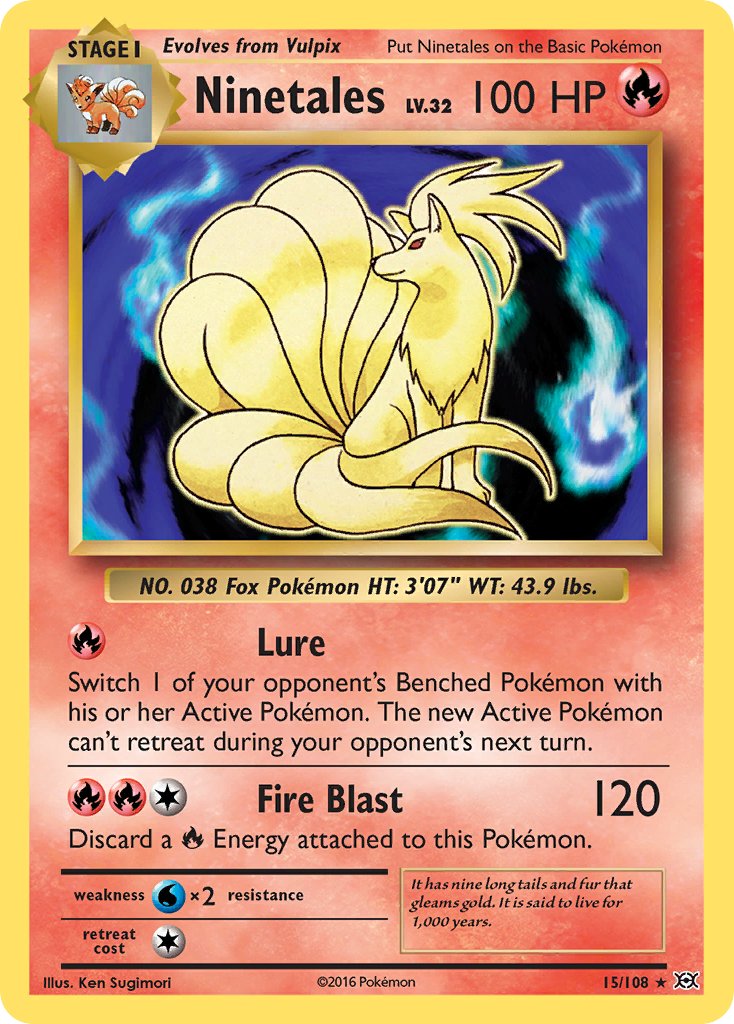 Feunard (15/108) (Exclusivité deck à thème) [XY: Évolutions]