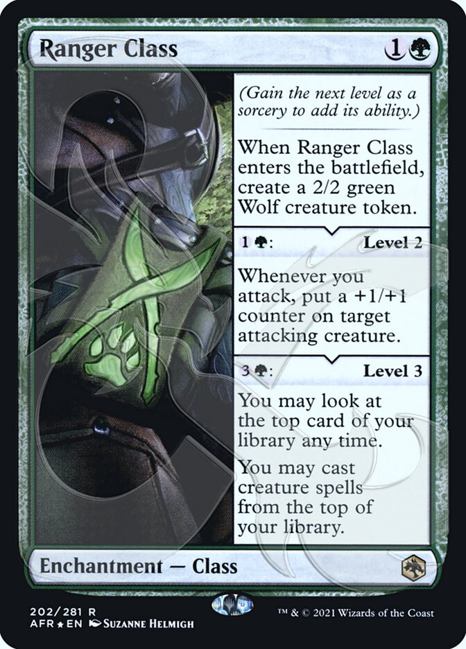 Classe de rôdeur (promo Ampersand) [Dungeons & Dragons : Promos Adventures in the Forgotten Realms]