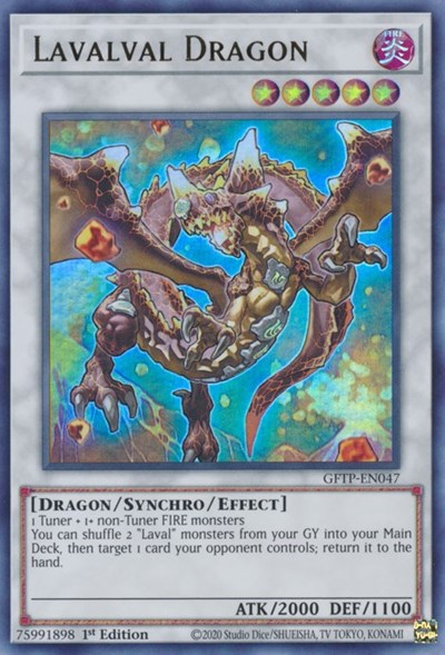 Dragon Lavalval [GFTP-EN047] Ultra Rare