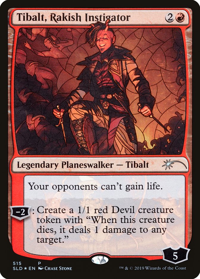 Tibalt, instigateur retors (vitrail) [Secret Lair Drop Promos]