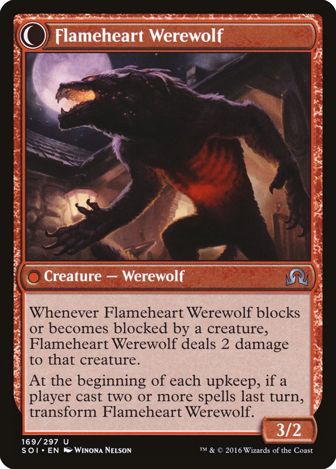 Capataz de Kessig // Licántropo Corazón Ardiente [Sombras sobre Innistrad]