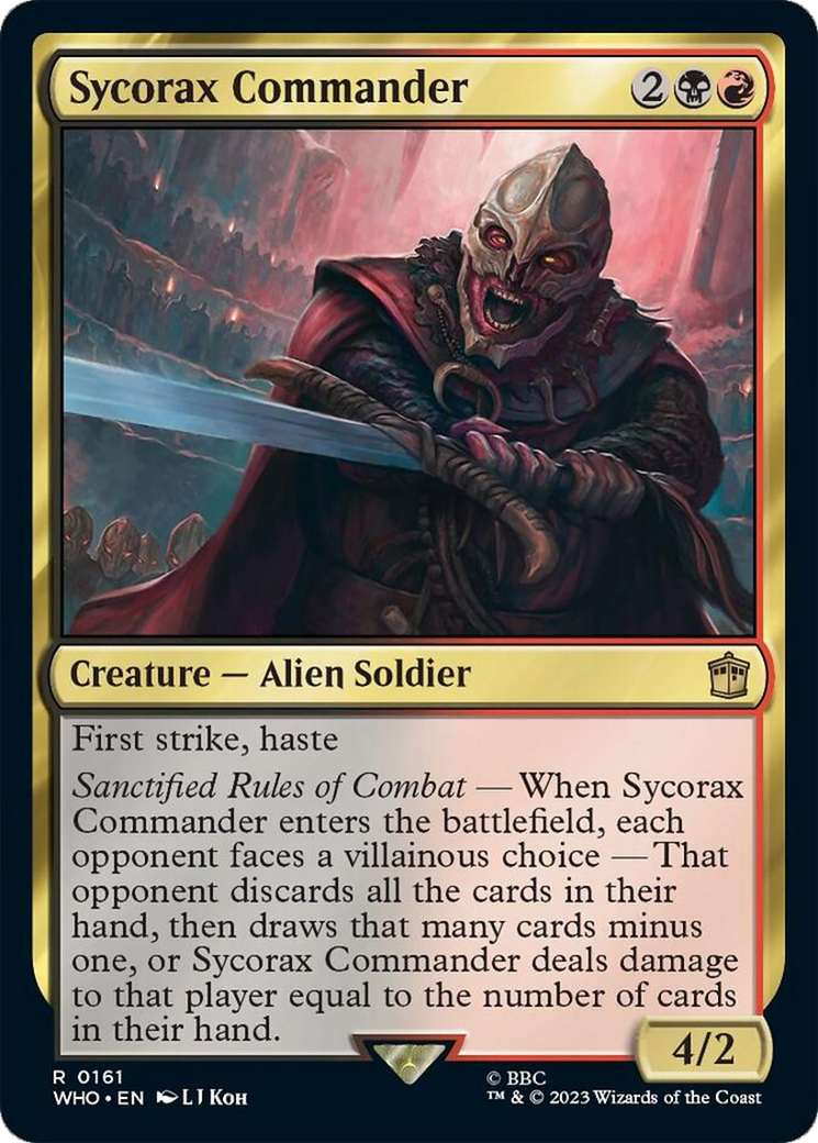 Commandant Sycorax [Doctor Who]