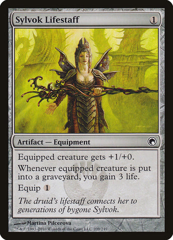Báculo vital Sylvok [Cicatrices de Mirrodin]