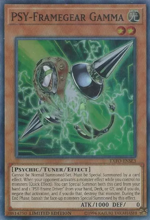 PSY-Cadregear Gamma [EXFO-ENSE3] Super Rare