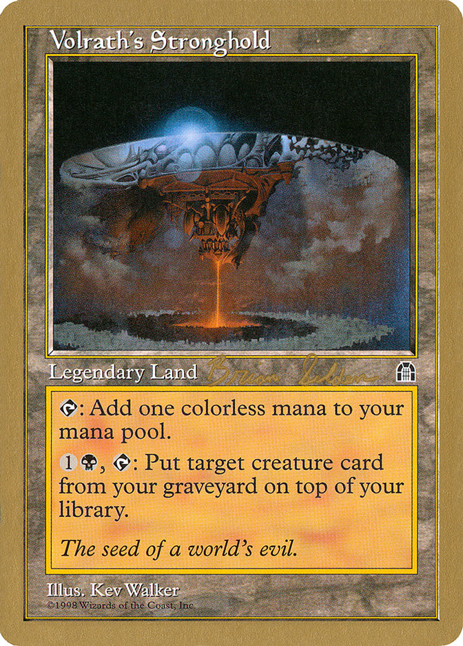Forteresse de Volrath (Brian Selden) [Decks des Championnats du Monde 1998]