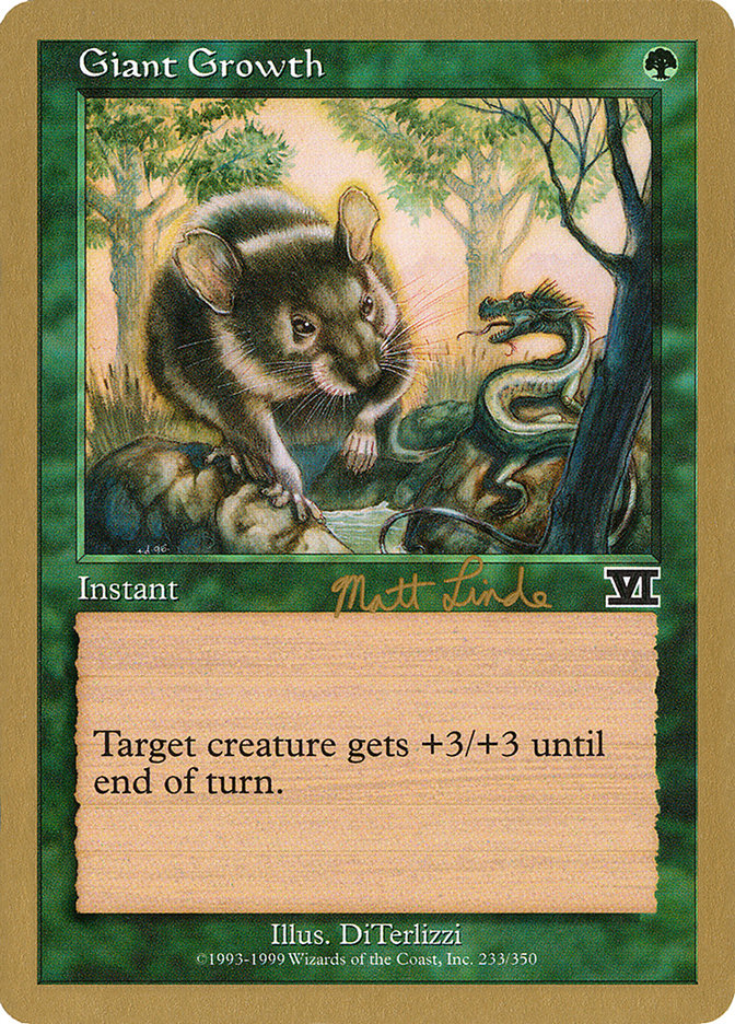 Croissance géante (Matt Linde) [Decks des Championnats du Monde 1999]