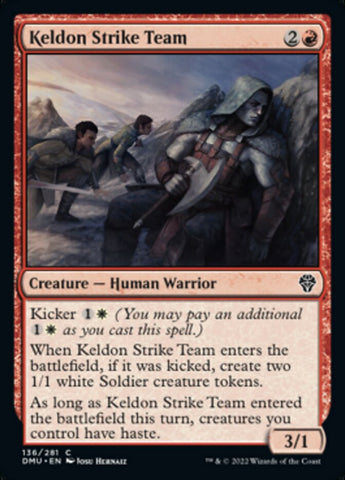 Equipo de choque Keldon [Dominaria Unida]