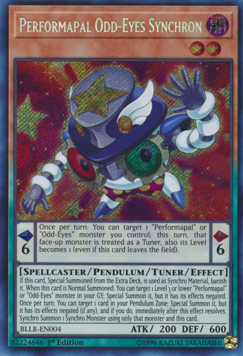 Syntoniseur Yeux Impairs Potartiste [BLLR-FR004] Secret Rare