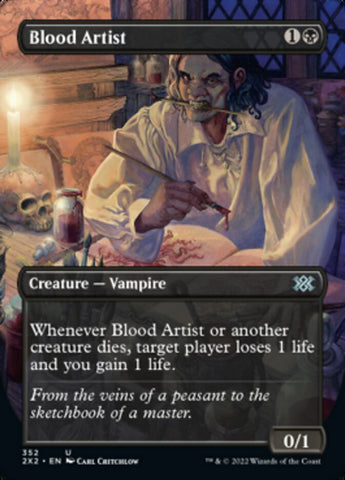 Artista de sangre (arte alternativo sin bordes) [Double Masters 2022]