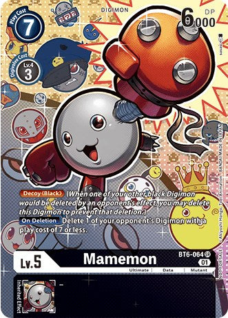 Mamemon [BT6-064] (Arte Alternativo) (Paquete de Revisión 2021) [Promociones Double Diamond]