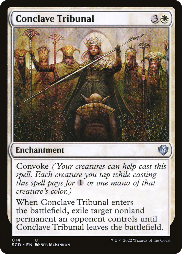 Tribunal du conclave [Decks Commander de démarrage]