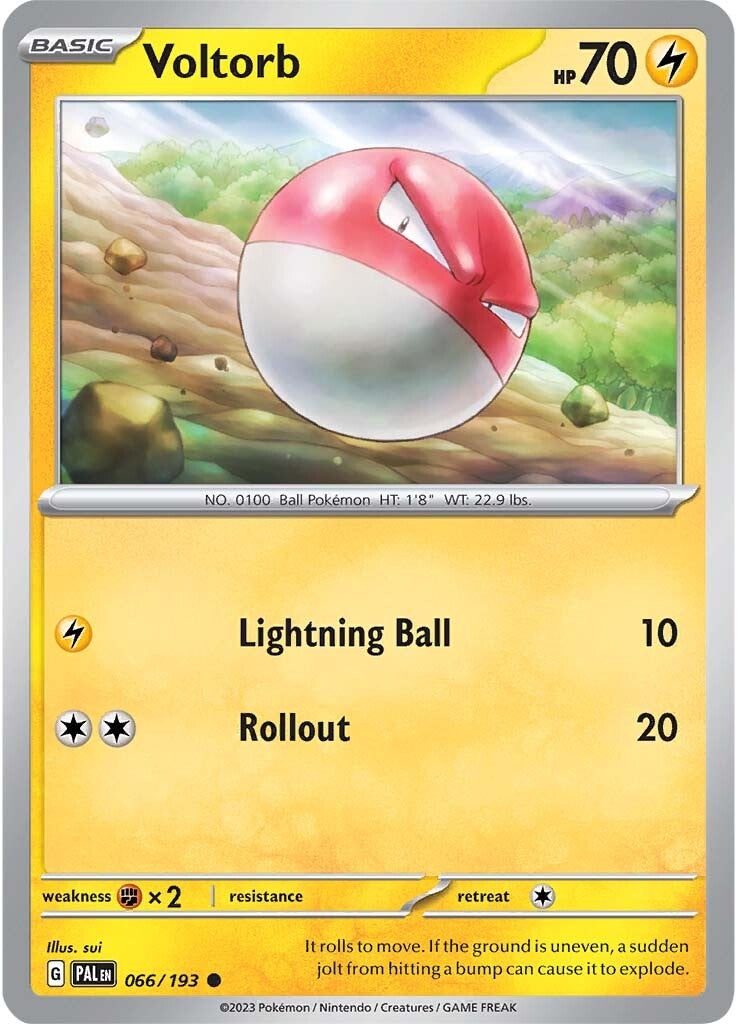 Voltorb (066/193) [Escarlata y Púrpura: Evolución en Paldea]