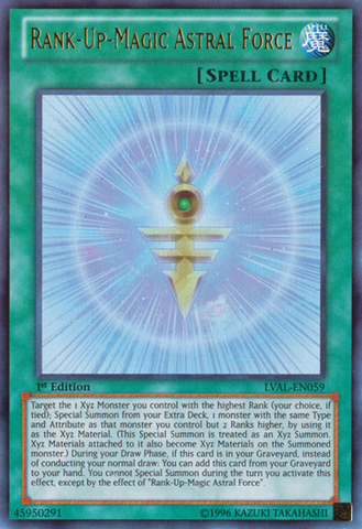 Magie-Rang-Plus Force Astrale [LVAL-EN059] Ultra Rare