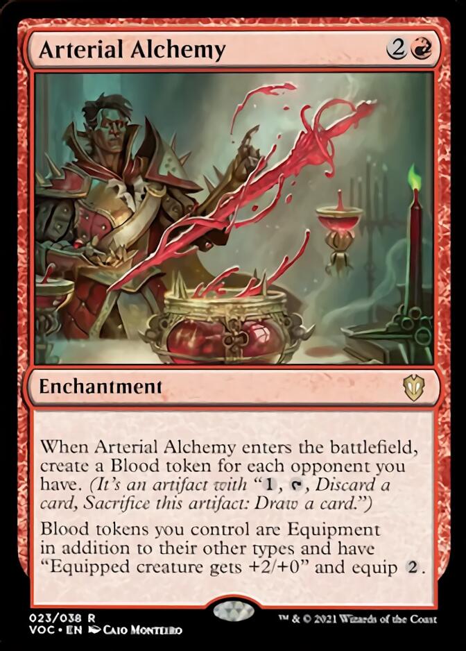 Alquimia arterial [Innistrad: Voto Carmesí Commander]