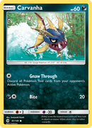 Carvanha (81/149) [Soleil et Lune : Set de Base]