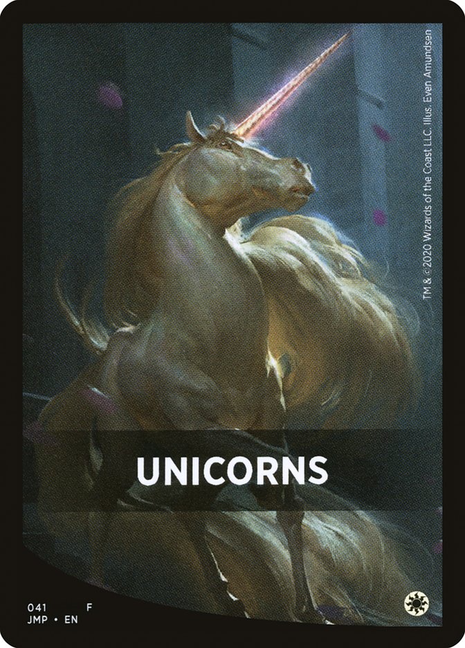 Licornes [Cartes de démarrage recto]