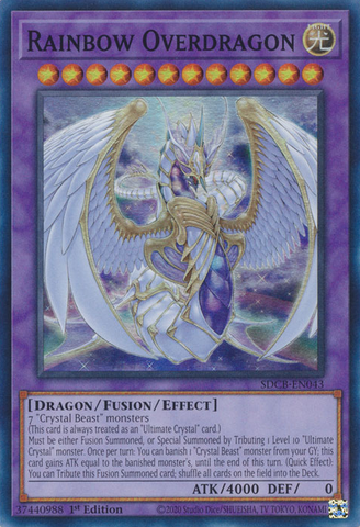 Rainbow Overdragon [SDCB-SP043] Súper Rara