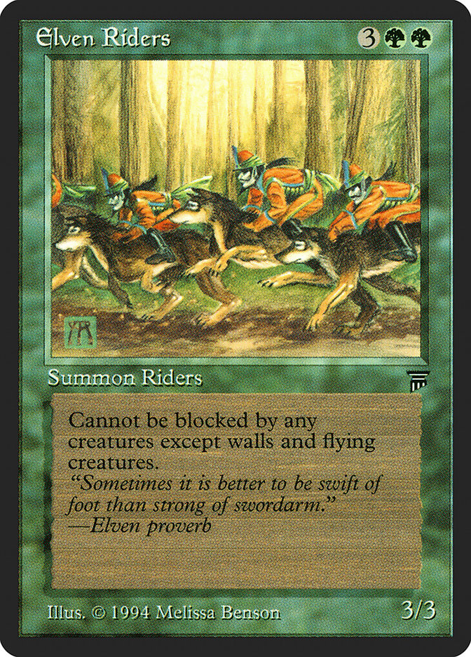 Cavaliers elfiques [Légendes]
