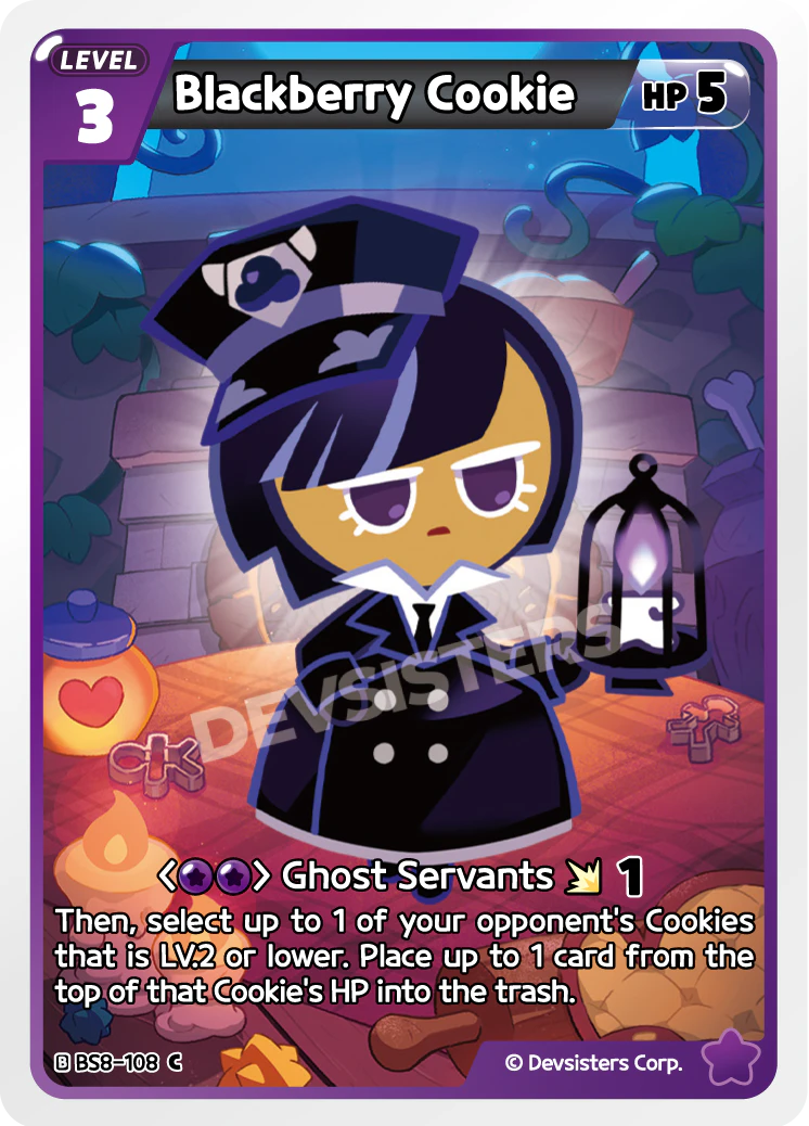Image for Blackberry Cookie (BS8-108) (BS8) - CookieRun: Braverse TCG
