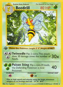 Beedrill (17/102) (Sin sombra) [Set Básico 1.ª edición]