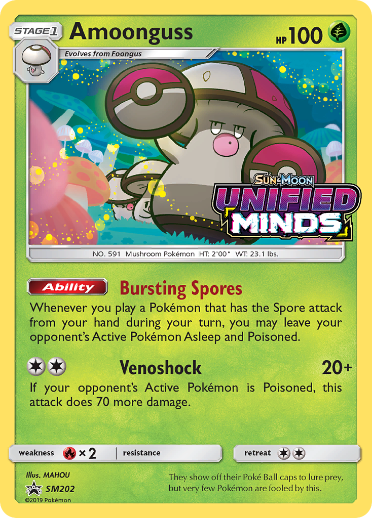 Amoonguss (SM202) [Soleil et Lune : Promos Black Star]