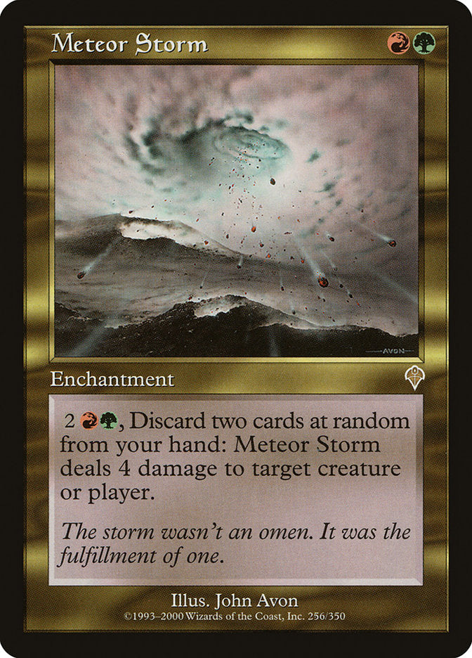 Tempête de météores [Invasion]