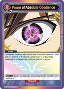 Image for Power of Absolute Obedience (R*) (UE04BT/CGH-1-030) (UE04BT) - Union Arena