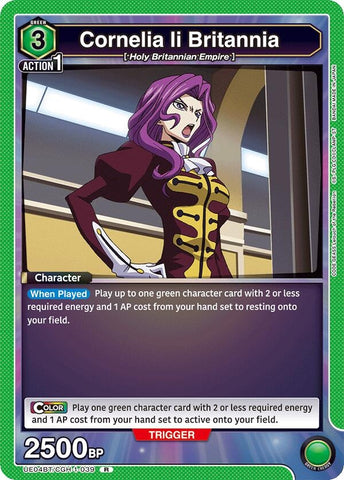 Image for Cornelia li Britannia (039) (UE04BT/CGH-1-039) (UE04BT) - Union Arena