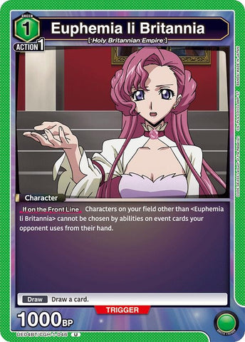 Image for Euphemia li Britannia (046) (UE04BT/CGH-1-046) (UE04BT) - Union Arena