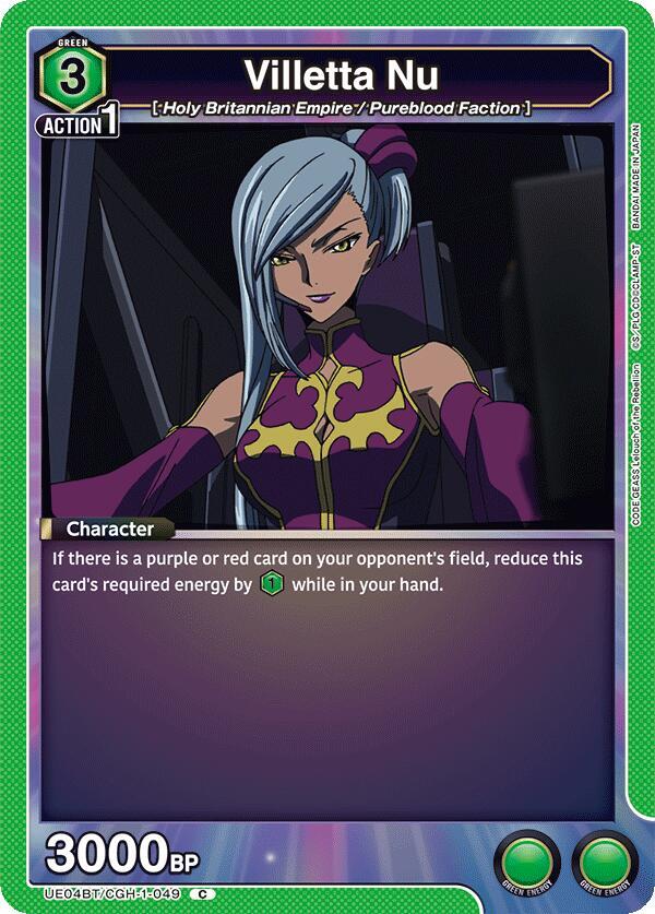 Villetta Nu - UE04BT: Code Geass: Lelouch of the Rebellion (UE04BT)