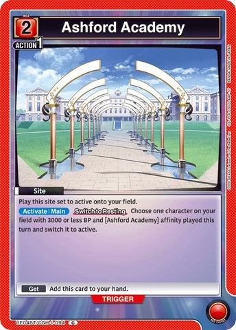 Image for Ashford Academy (UE04BT/CGH-1-094) (UE04BT) - Union Arena