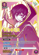 Image for Lelouch Lamperouge (017) (Winner) (UEPR/CGH-1-017) (UEPR) - Union Arena
