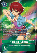 Yoshino Fujieda [BT4-095] (Carta Promocional de la Caja de Compra) [Promociones de Great Legend]