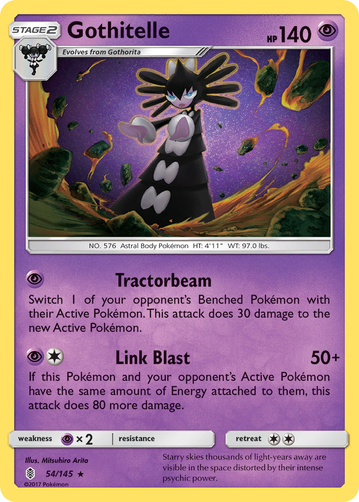 Gothitelle (54/145) [Soleil et Lune : Gardiens Ascendants]