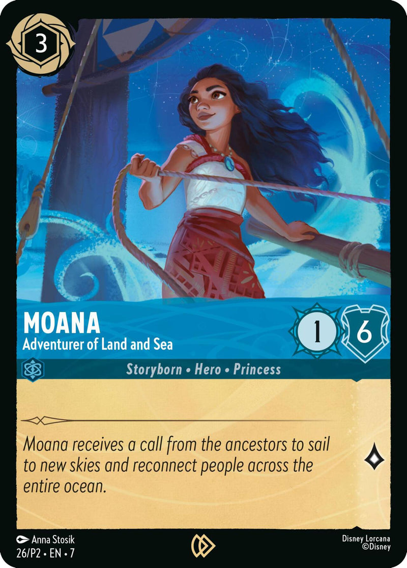 Vaiana - Aventurière de la Terre et de la Mer (26) [Cartes Promo]
